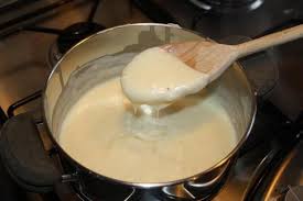 Makes 375 ml (12 fl oz) The vegan version of the classic white sauce, this can be used as the basis of a creamy vegetable sauce. It's also good in a pie filling with ingredients such as spinach or mushrooms. For a cheese-style sauce, stir in 125 g (4 oz) cheddar-style vegan "cheese" after the sauce has thickened.